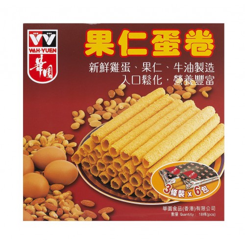 果仁蛋卷 - 18條